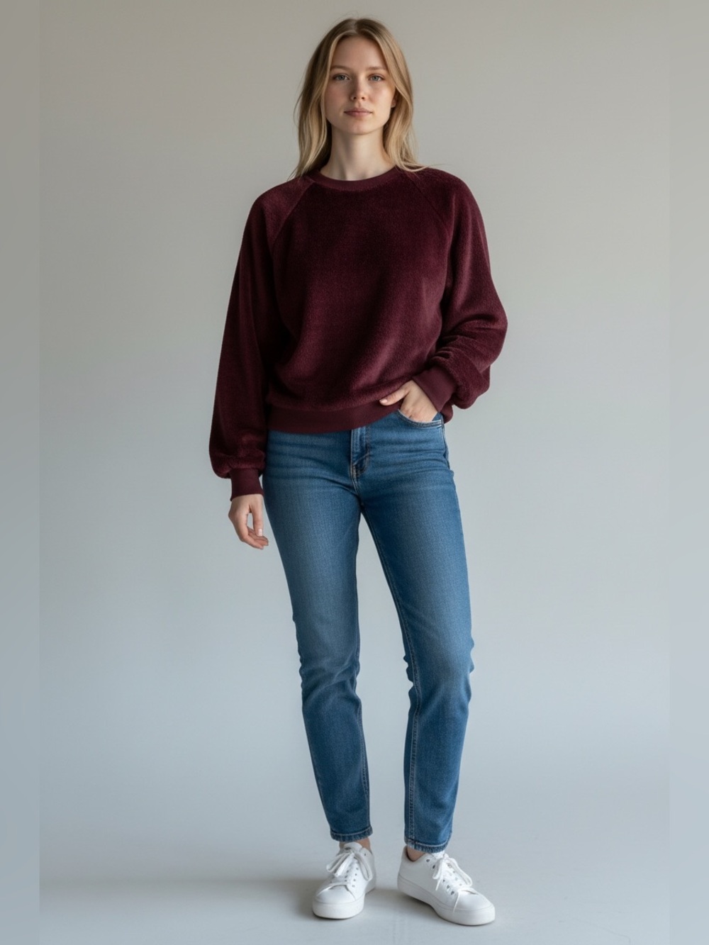 *Thereabouts Cozy Ribbed Crewneck Pullover Sweater | NWT
